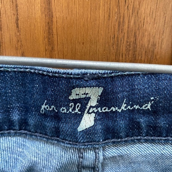 7 For All Mankind Standard Button Fly Jeans Size 34 - Picture 5 of 11